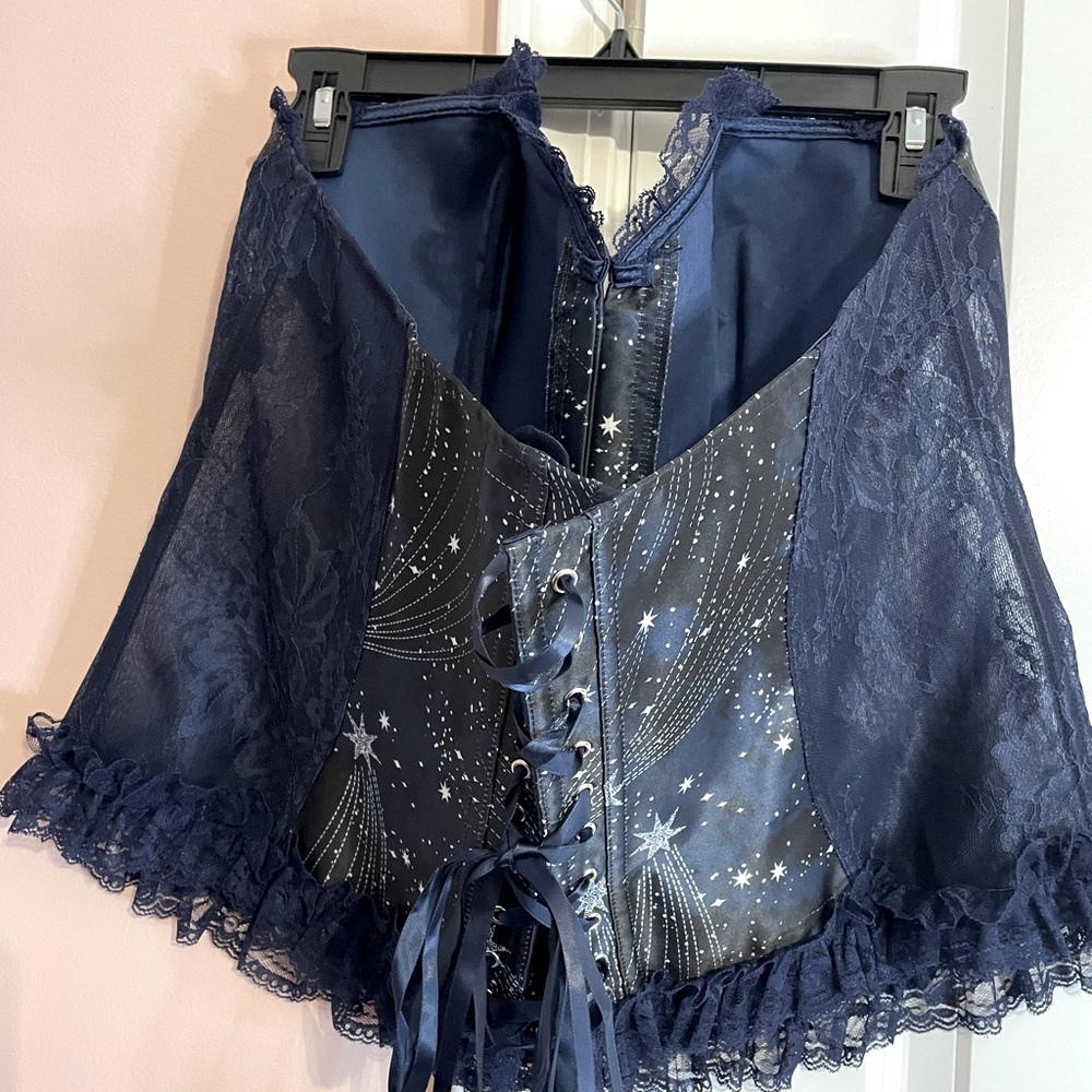 Navy Corset